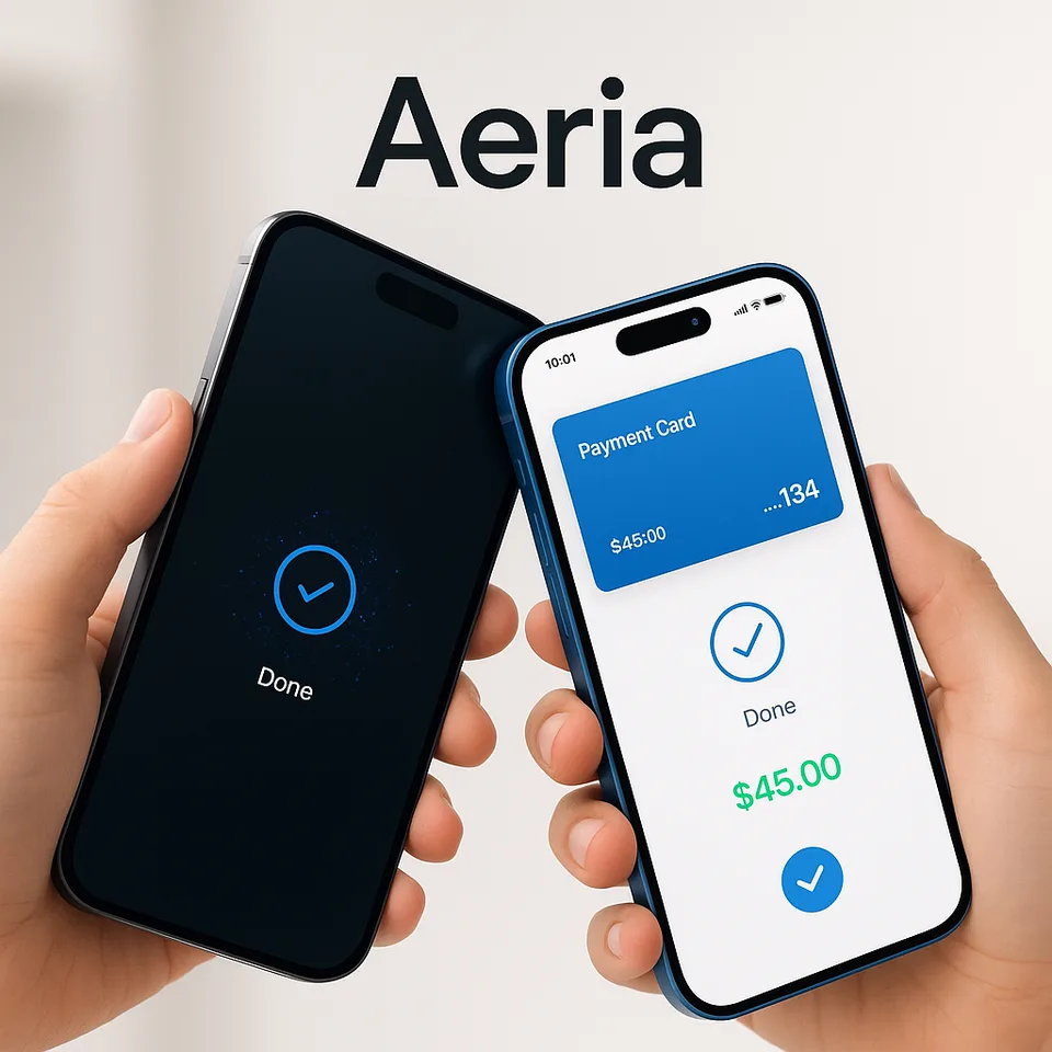 Peer-to-peer proximity payments on mobile